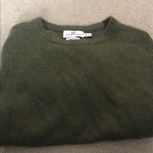 Vineyard Vine Cashmere Green Sweater